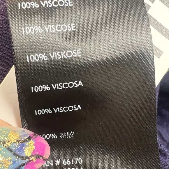 Urban Outfitters Breezy Floral Navy Relaxed Fit Diane Paperbag Wide Leg Pant - Picture 11 of 15